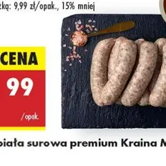 Kiełbasa biała z szynki Biedronka - najlepsze promocje na Wielkanoc