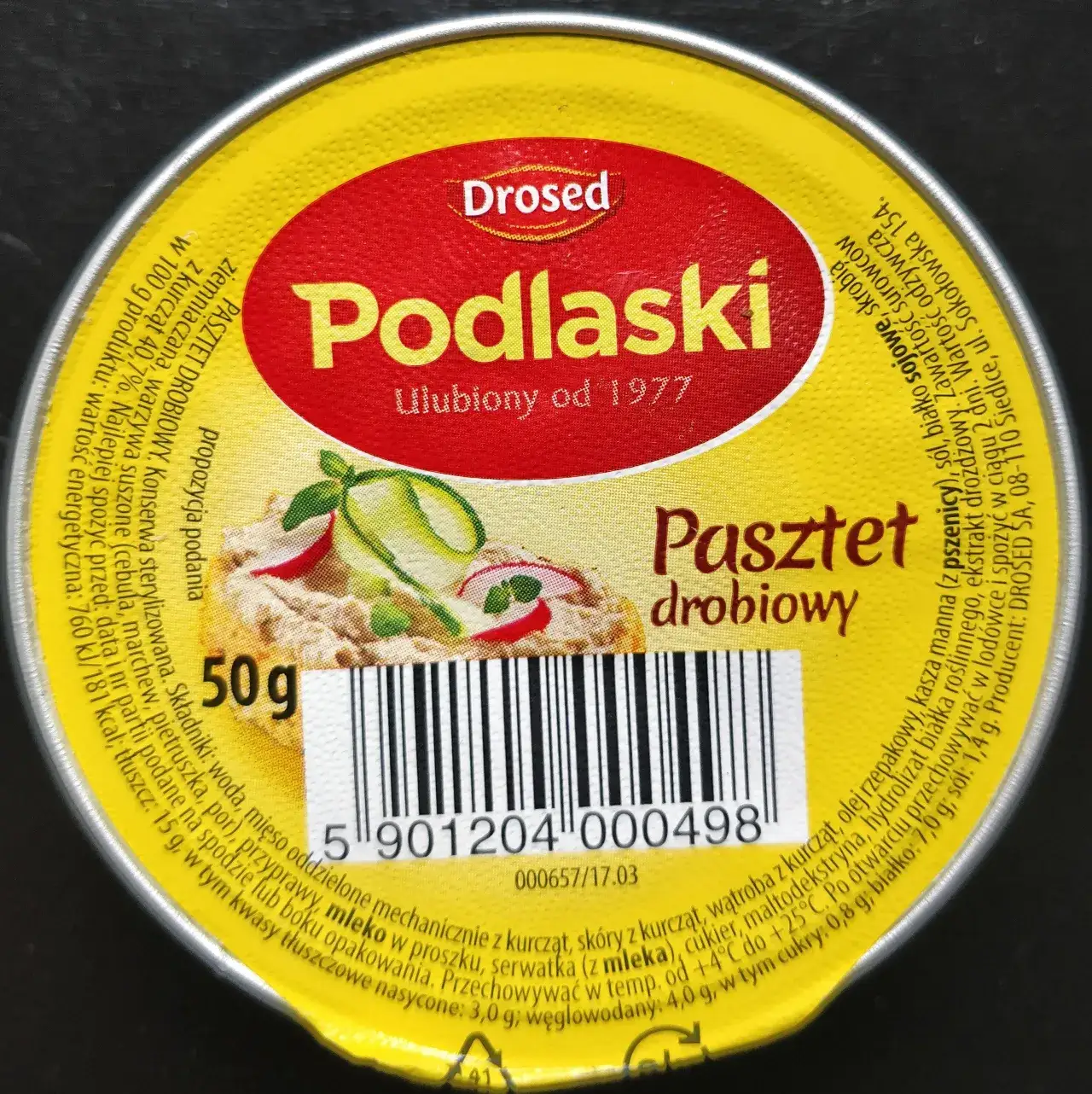 Zdjęcie Pasztet drobiowy podlaski – tradycyjny smak i sprawdzone przepisy